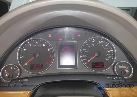 2007 Audi A4 2.0T from USA, damaged, VIN WAUAF78EX7A099679